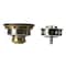 Thrifco Plumbing 3-1/2 Inch Twist Tight Kitchen Sink Strainer Assembly, Satin Ni 4405724 - alternate 1